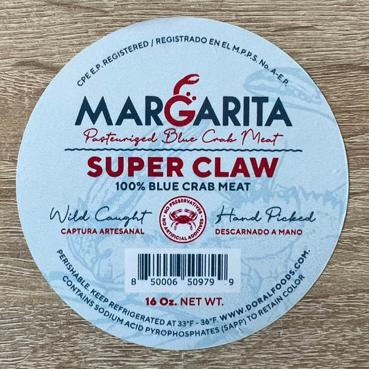 Cangrejo Azul Super Claw | Precio por 454 gramos